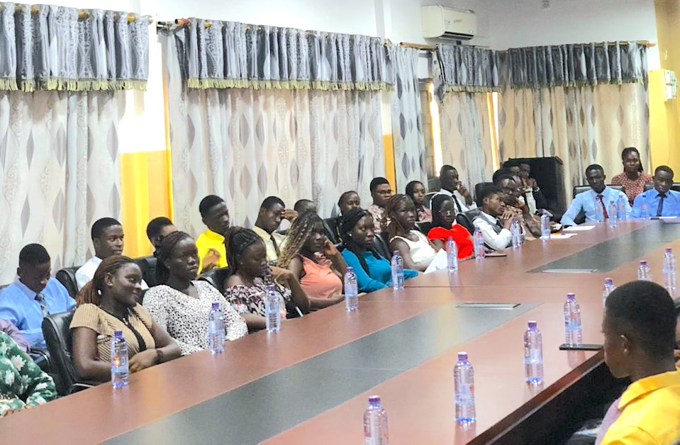 2026 sovs student at the fresher's programme at Sasakawa